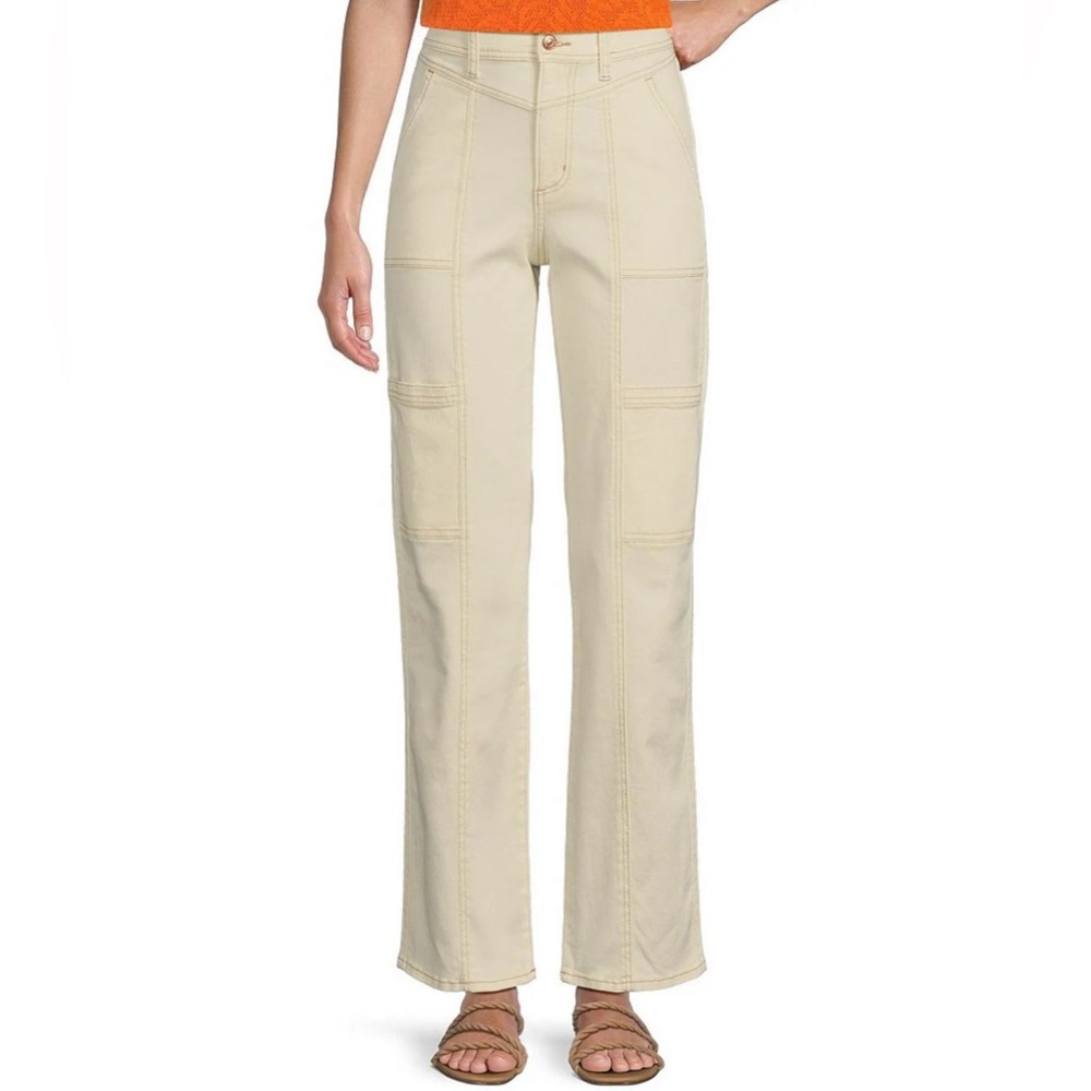 Jessica Simpson Straight Cargo Ankle. Color High rise
Straight High Rose Size 27